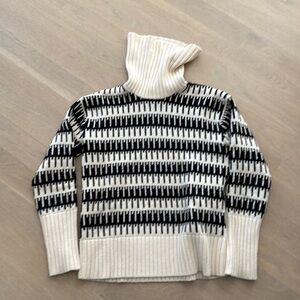Theory Print Ski Sweater